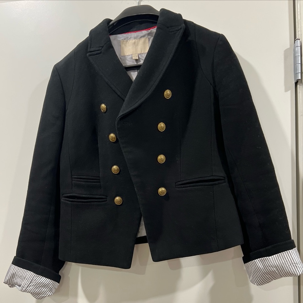 Banana republic size 8, navy jacket